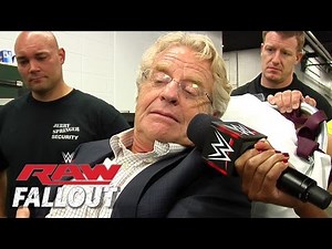Jerry Springer's Final Thought - Raw Fallout - Sept. 8, 2014