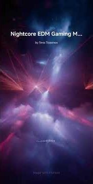 Nightcore EDM Gaming Mix