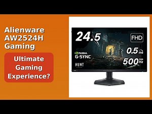 REVIEW (2025): Alienware AW2524H Gaming Monitor. Features.