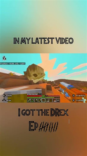 Watch my new video! Minecraft Jurassic World Mod Ep 9 #viral #shorts #gaming #minecraft #dinosaur