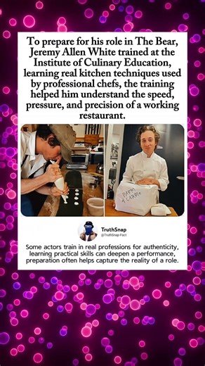 Jeremy Allen White trained in a real culinary school for The Bear