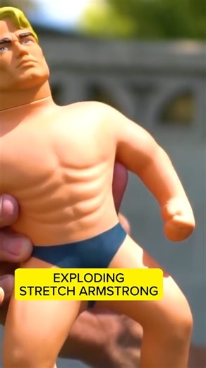 Making Stretch Armstrong Explode With Water | The King of Random