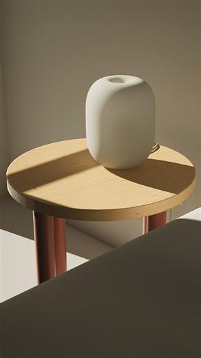 KeyShot on Instagram: "Two weeks ago, @megosu featured a lighter-weight in-context interior scene that highlights a lamp as the central product. Today @jameswolf.design, the designer behind the project, shares RenderTips on how to build an interior scene using just KeyShot Studio geometry. Here’s how to recreate this space, which comes together using simple shapes like cubes, cylinders, and planes to create walls, furniture, and shadows. 1. Set up a quick HDRI environment to light the scene. 2. 