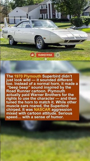 The Superbird’s Horn Did THIS