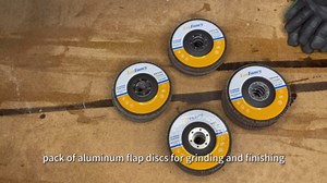 LotFancy Flap Disc 4 1/2 in, 20Pcs, 40-120 Grit Grinding Sanding Wheels, Type #27