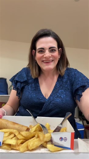 Enjoy a Tasty Chippy Dinner and Spring Roll