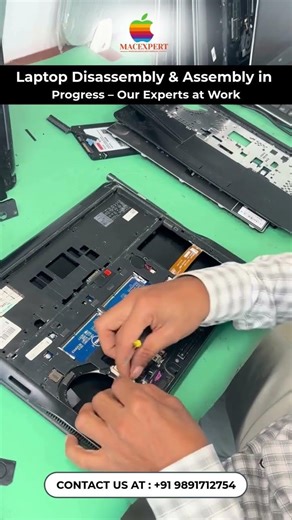 Expert Laptop Hardware Service in Action