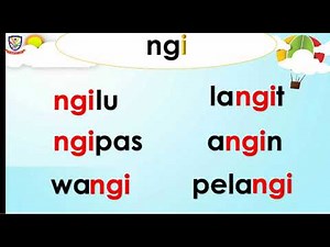 BELAJAR MEMBACA NGA NGI NGU NGE NGO
