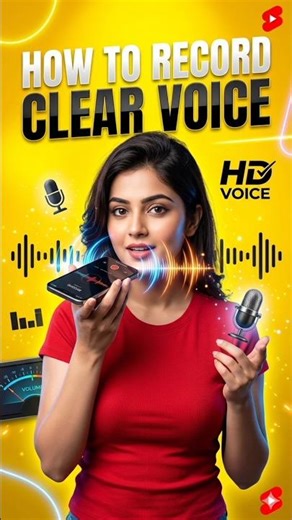 How To Record Clear Voice Over on Phone 🗣️?!