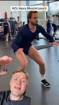 Maddison Loss of Muscle Mass post ACL is crazy🤯