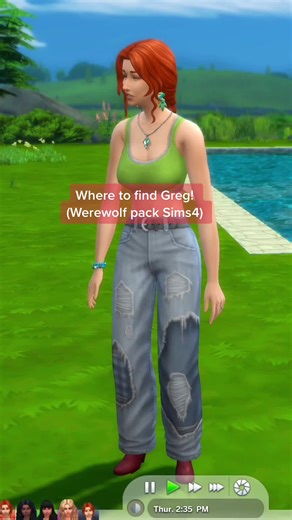 Where to Find Greg in Sims 4 | Werewolf Pack Location
