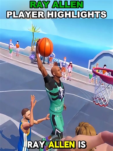 Ray Allen Gameplay in Dunk City Dynasty Mobile Game