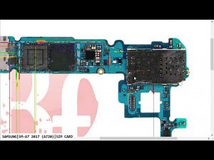 Samsung A7 2017 SM A720 No Sim Card Emargency Call Problem Hardware Solution