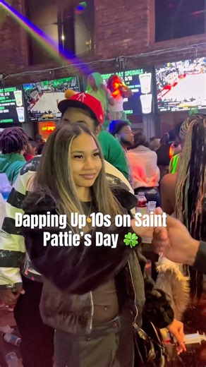 Dapping Up 10s On Saint Pattie’s Day 🍀