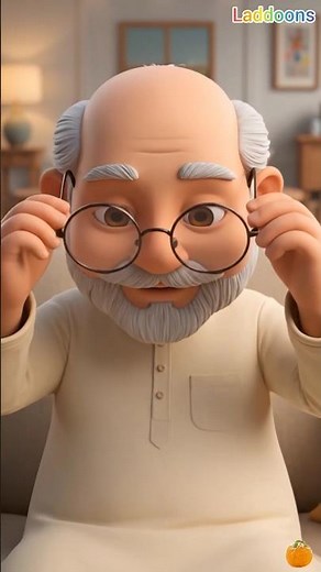 Dada ji ka chashma gol | gol gol rhyme | learning rhyme for kids and toddlers #laddoons #poems