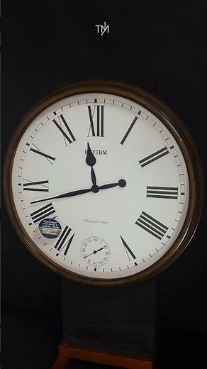 Rhythm "WSM Masters 721" Wooden Chiming & Musical Wall Clock - CMH721UR06