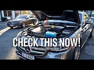 Mercedes-Benz S-Class Coolant Check | How to Check Antifreeze Level #Mercedes #Antifreeze #W222