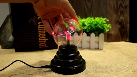 Science Toy Touch Sensitive Electric Nebula Lightening Ball for Kids - Plasma Globe for Parties & Decorations - Amazing Gift (3 Inch)