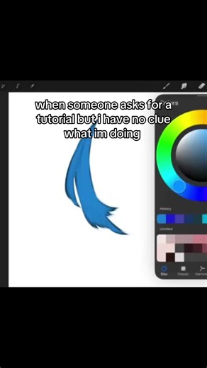Exploring Creativity with Procreate: Random Button Clicking