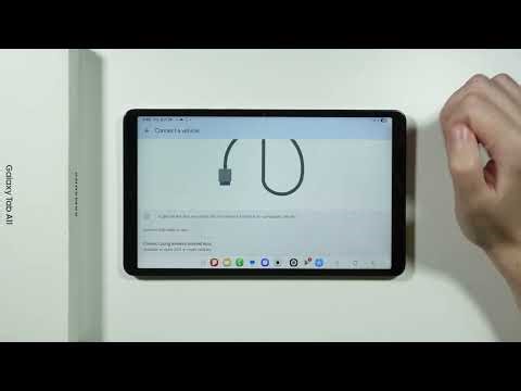 Samsung Galaxy Tab A11/A11+: How to Connect to a Car (Set Up Android Auto)