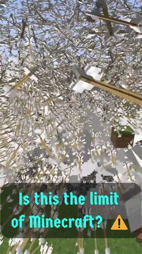 Minecraft vs 10,000 Arrows: The Final Limit? 🏹 #minecraft