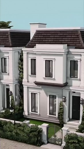 Classic Townhouse Build | Sims 4 House Builds