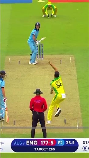 Mitchell Starc DESTROYS Ben Stokes with Insane Yorker💥 Clean Bowled Masterclass #mitchellstarc #cric