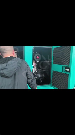 🔥 Diesel Generator Set Startup – Strong Power, Stable Output!