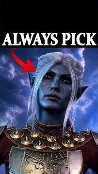 The BEST Race in Baldur’s Gate 3 #bg3 #baldursgate3 #baldursgate