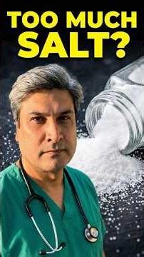 5 Silent Signs of High Salt #shorts #doctor #health #nutrition #saltintake