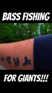 Bass Fishing for GIANTS fishing bassfishing