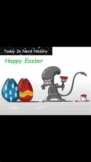 Happy Alien easter. Be careful with those "eggs".