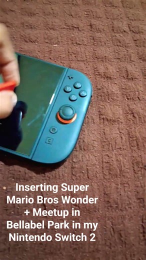 Inserting Super Mario Bros Wonder + Meetup in Bellabel Park #fypシ #fyp #viral #viralvideo #youtube
