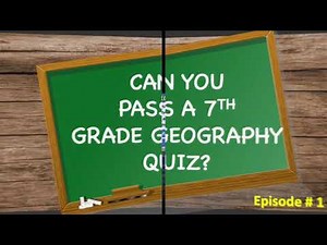 Can You Pass a 7th Geography Quiz | #geography #quizzes #middleschool #educational