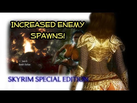 Increased Enemy Spawns SSE No Scripts