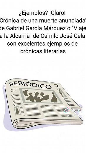 ¿Qué es una crónica? Explicación en 60 segundos