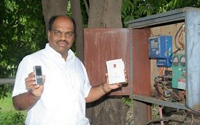 Irrigation pumps trigger remotely by mobile phones…
