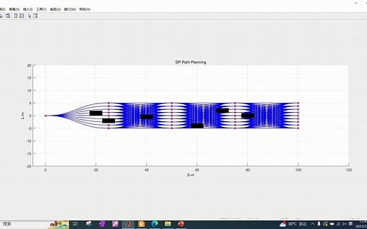 DP路径规划算法 Matlab仿真