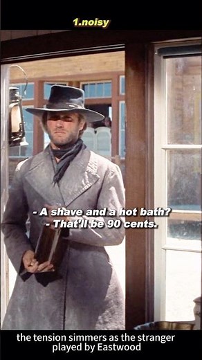 High Plains Drifter 🥃🔫 | The Most Cold-Blooded Saloon Encounter in Western Cinema