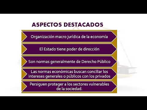 EL DERECHO ECONÓMICO