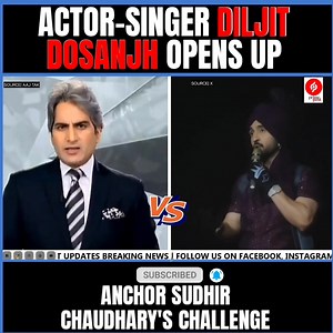 7M views · 177K reactions | #DiljitDosanjh opens up on News Anchor #SudhirChaudhary Over Challenge #LatestNews #PrimePost | Prime Post | Facebook