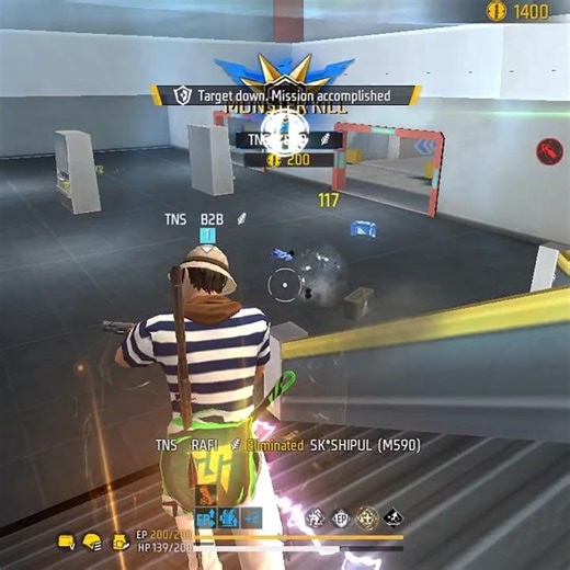 THE M590 ART 🔥💀 #shorts #shortsfeed #freefire #esports