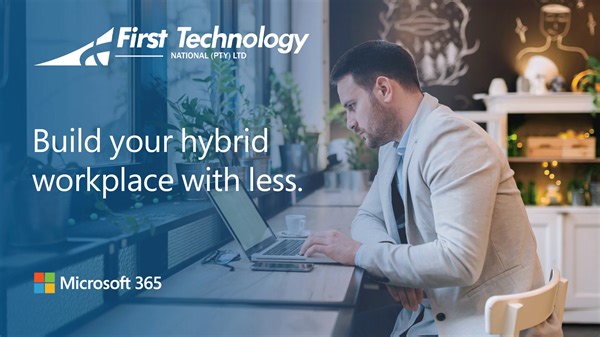 First Technology - Build your hybrid workplace with less. | MyBroadband | Facebook