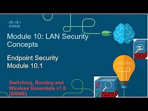 How to use endpoint security to mitigate attacks module 10.1 CCNAV 7 SRWE