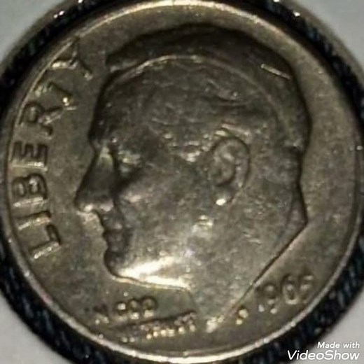 1965 Error One dime United States America coin Value and price rare