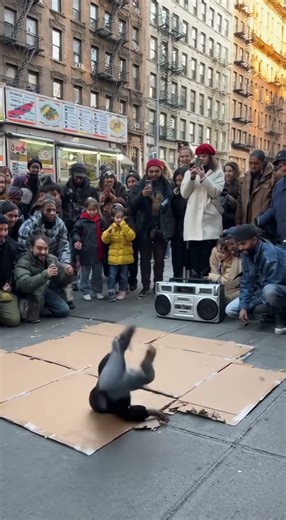 Breakdancing Monkey Madness 🐒🔥 #trending #animals #funny