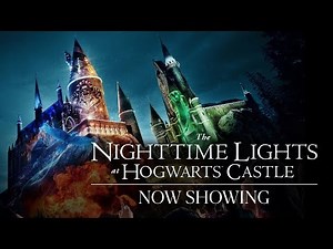 The Nighttime Lights at Hogwarts Castle Now Showing