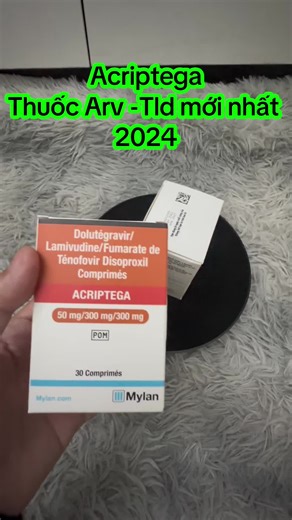 #acriptega #thuocarv #thuoctld #dieutrihiv2024 #thuochiv
