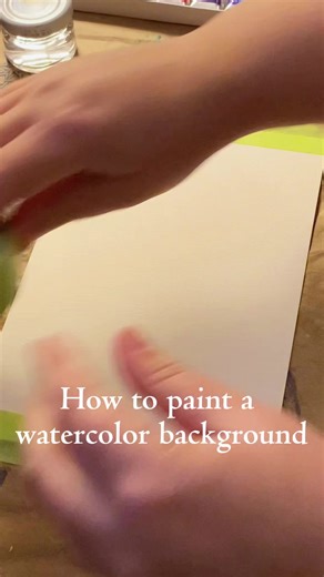 Mastering Watercolor Wash Backgrounds for Crafting