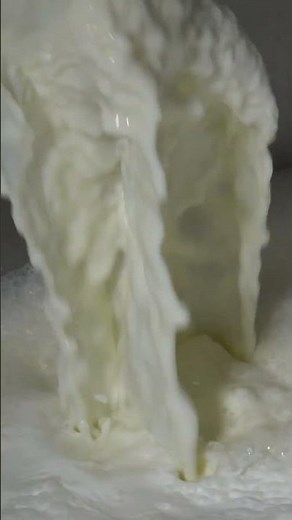 This cheese is made with volcanic water. #cheese #cheesemaking #volcano